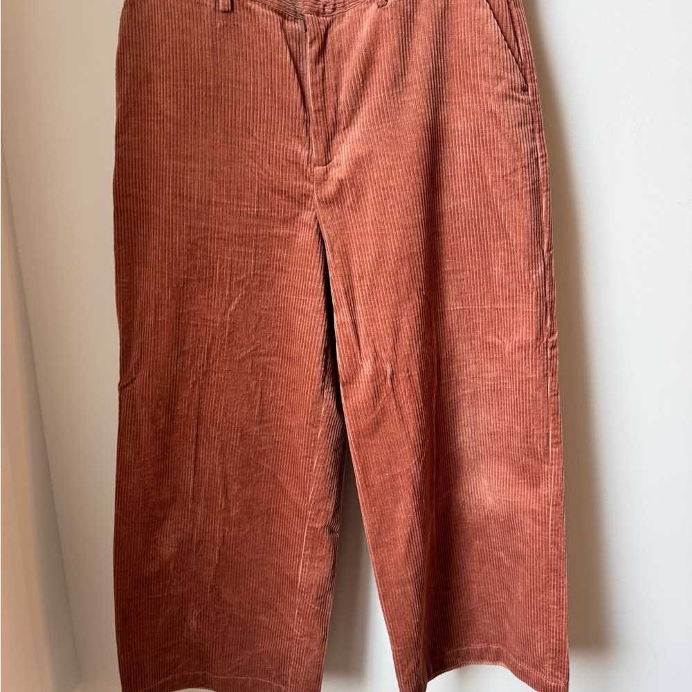 a new day Coral Corduroy Pants Wide-Leg